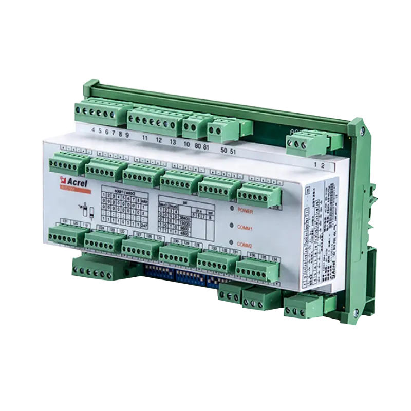 branch din rail multi channel power energy monitor meter / multi loop kwh meter with 100A/20mA CT