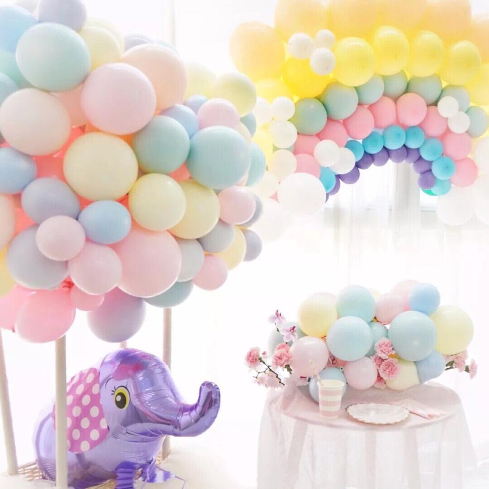 100 шт.; Оптовая продажа; Детское нижнее белье Globos пастельных латексных воздушных шаров комплект 5 10 дюймов Ассорти Макарон карамельный цвет воздушных шаров из латекса