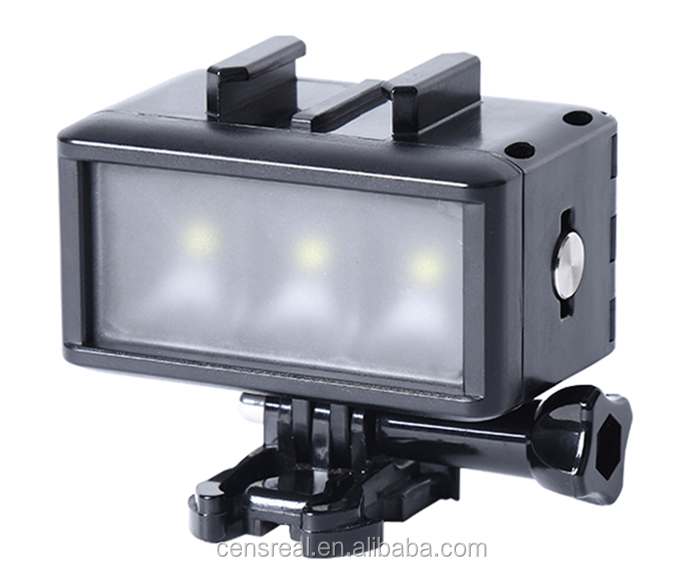 Для Go Pro Дайвинг свет Led глубина 40 м подводная камера свет