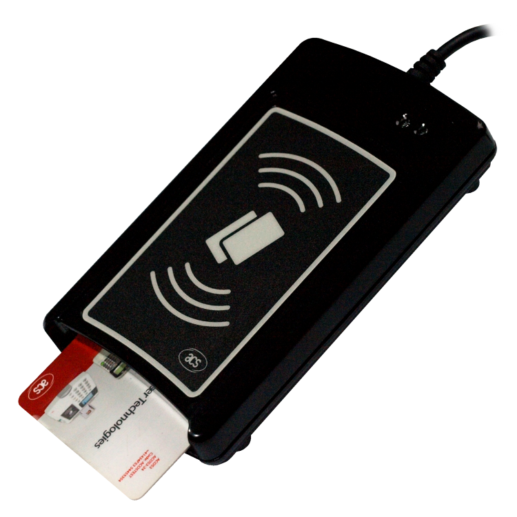 Оптовая цена Dual Boost II USB NFC + IC чип смарт-кардридер Sam слот ACR1281UC1