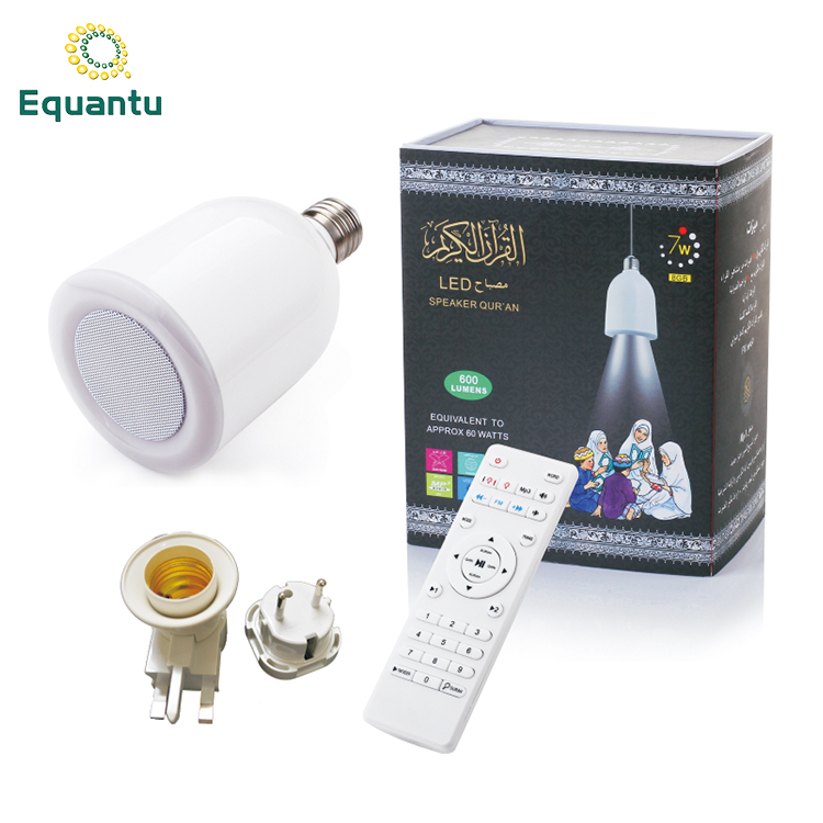 Синий зуб язык переводчик динамик Коран sq-102 equantu led Коран лампа