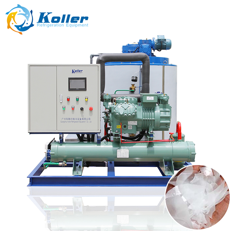 Устройство для охлаждения воды Koller 10t, машина для производства льда, машина KP100 для охлаждения и сохранения рыболовных морепродуктов