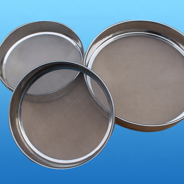 Standard laboratory SS 304 316L seamless test sieve
