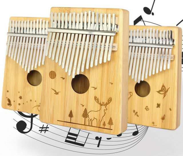Китай поставщик 17 ключ бамбуковые калимба санза пальца клавиатура Marimba дерево музыкальный инструмент