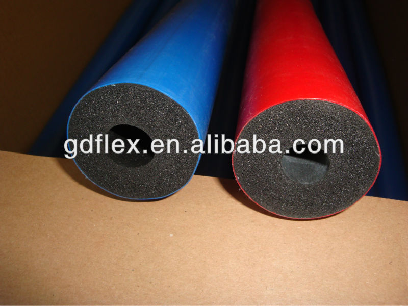 Красочные черный lldpe/pe электрические EPDM теплоизоляции труб