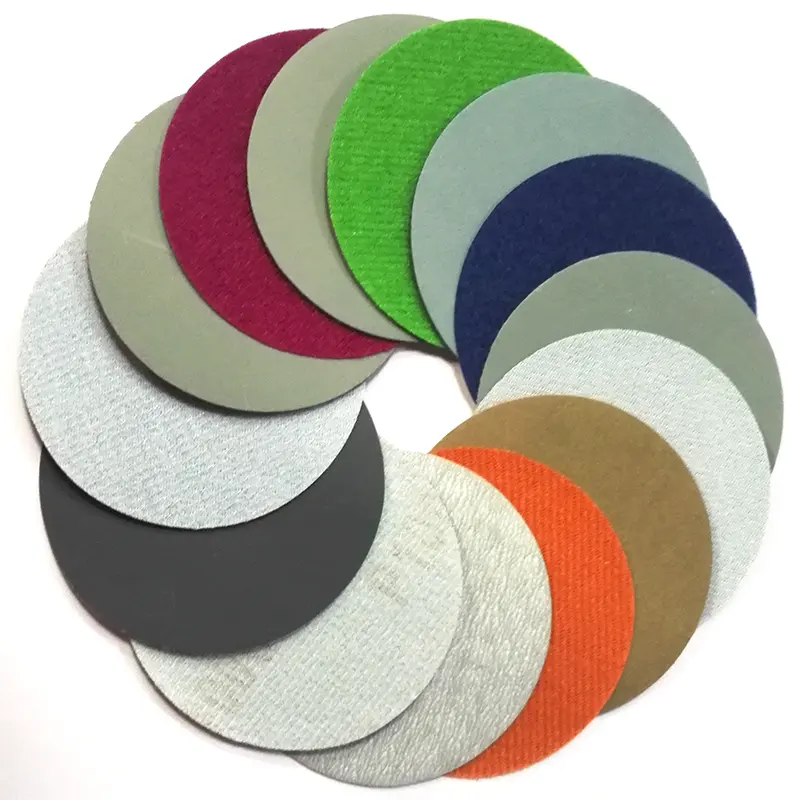 5inch Hook and loop sanding disc wet or dry riken sandpaper for grinding and polishing