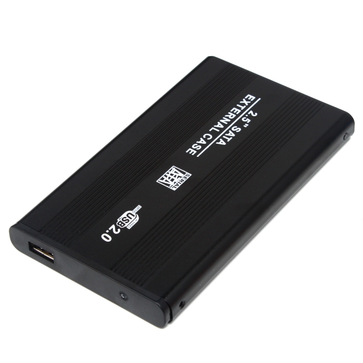 USB 2,0 SATA HD HDD корпус жесткого диска Внешний чехол коробка 2,5 дюймов Алюминиевый жесткий диск чехол для ПК ноутбука настольного компьютера