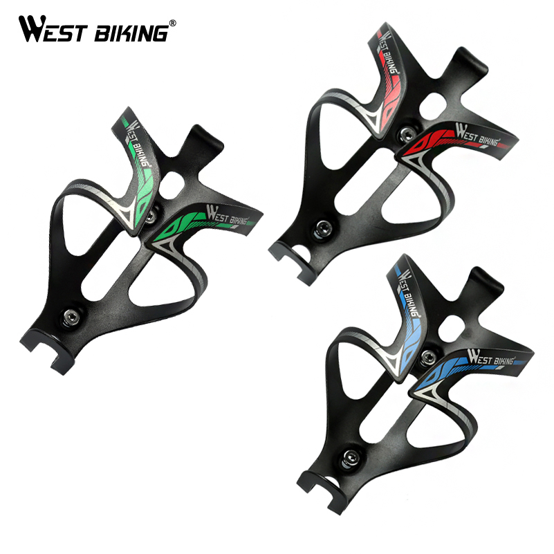 WEST BIKING Good Design Bike Ultralight Aluminium Alloy Bicycle Water Bottle Cage Bike Holding Rack Cage Bicycle Bottle Holder