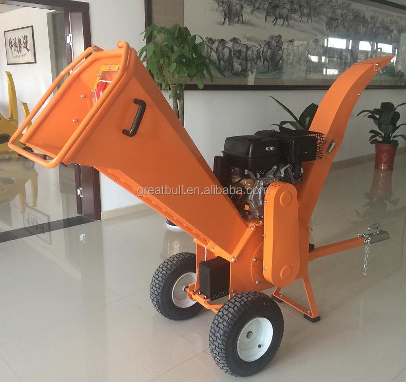 13hp деревянный Chipper шредера бензина высокоэффективный 4-х тактный