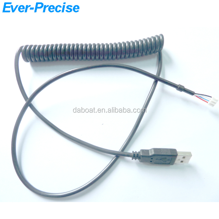 Спиральный кабель usb