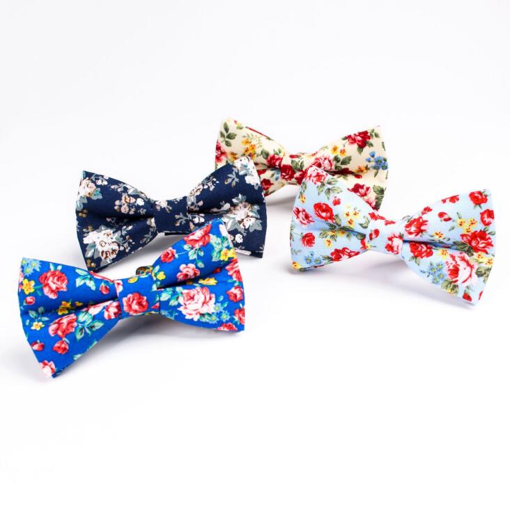Винтаж Цветочный bowtie замечательный для мужчин свадебные цветочные bowtie