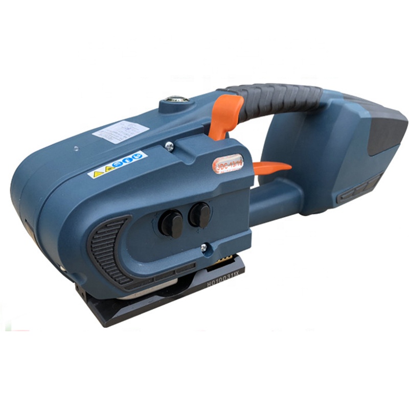 China manufacturer semi automatic electric carton bundle strapping machine