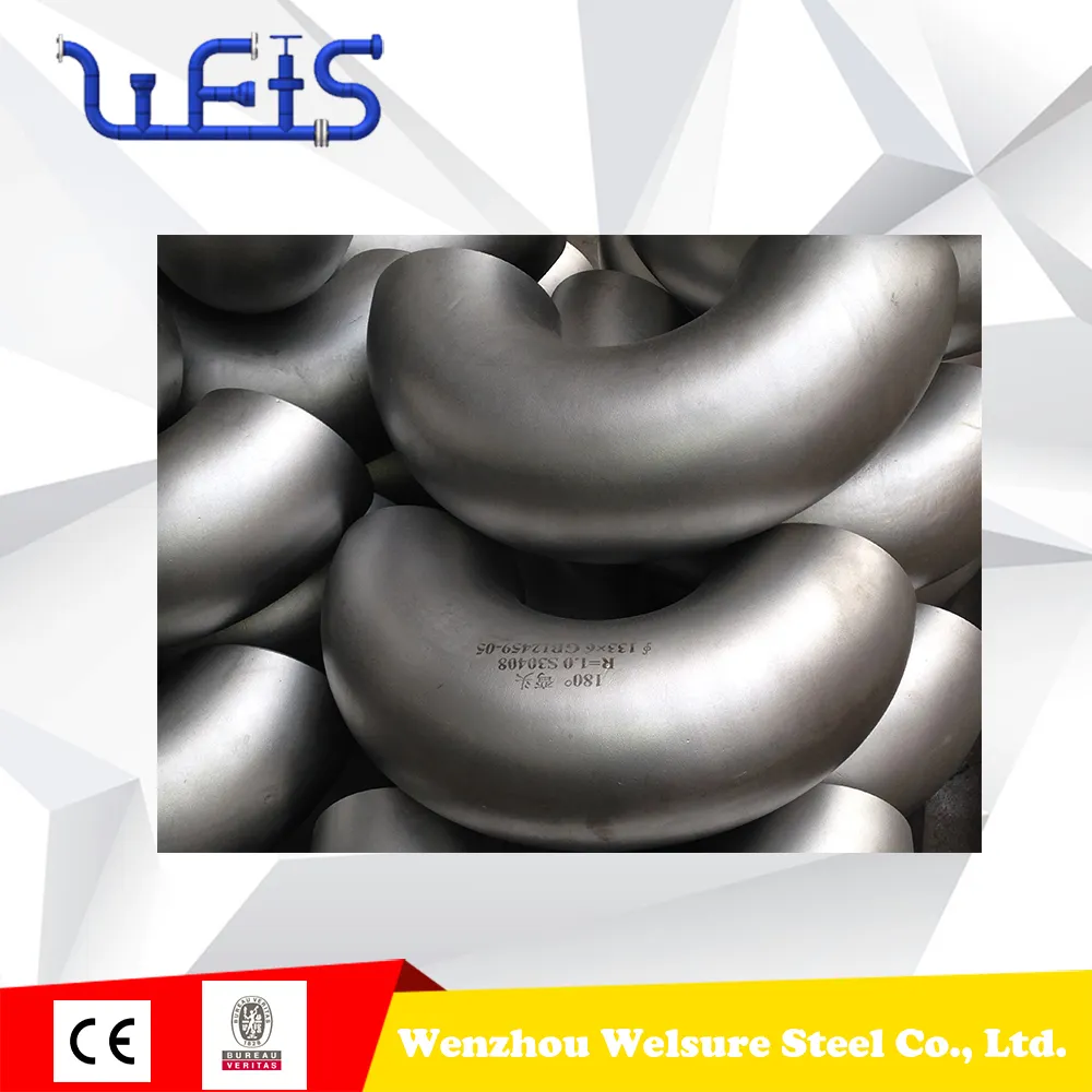 Pipe And Fitting Stainless Duplex Steel S32205 90E LR ELBOW Pipe Fitting Factory ASME B16.9
