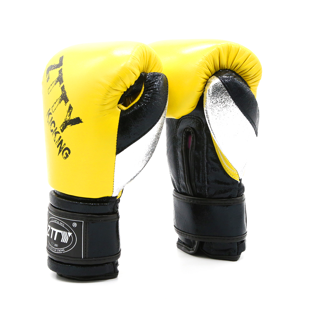 high quality kicking OEM design brand logo custom pin finished microfiber boxing gloves
