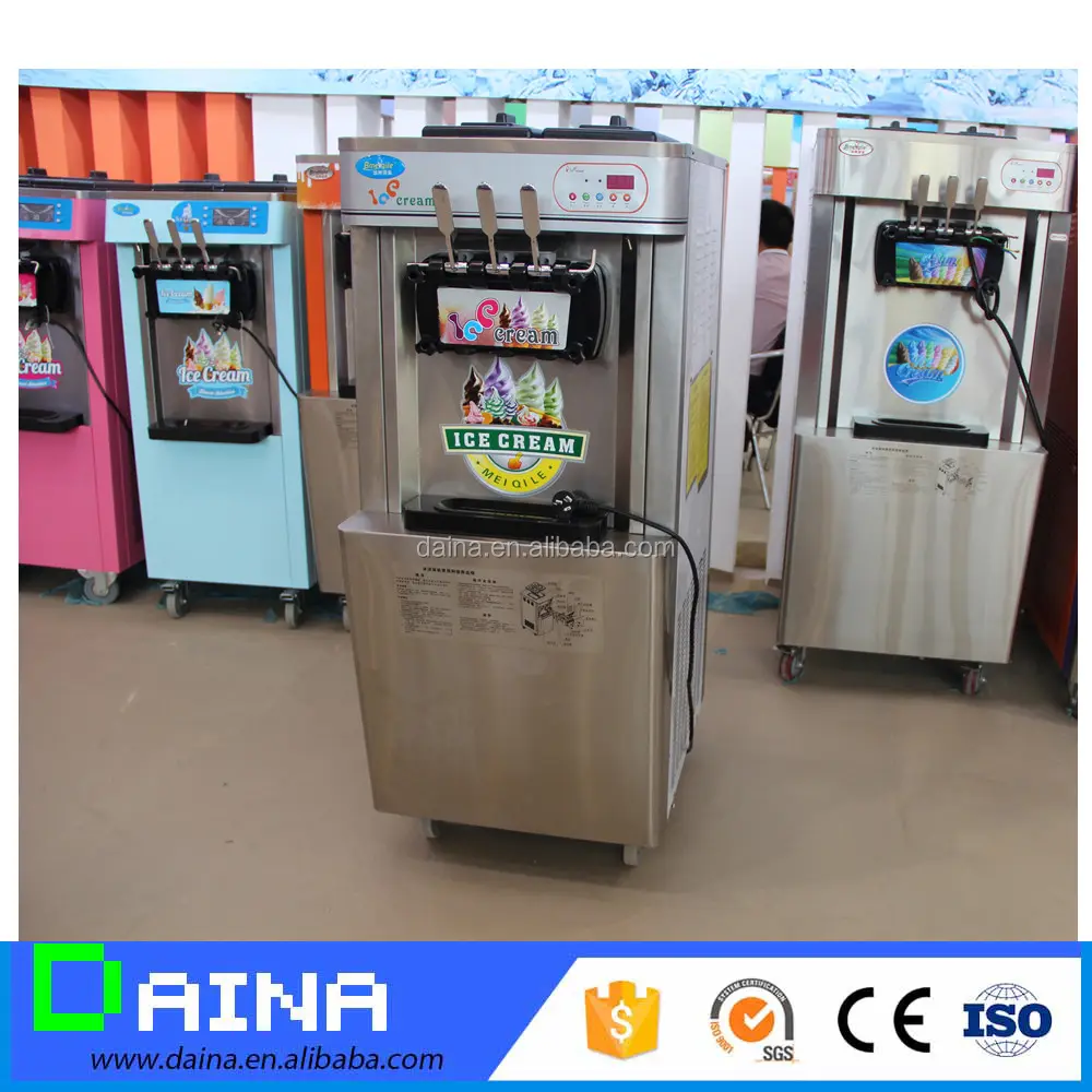 wholesale!! The Lowest Price Commercial Use Soft Icecream making machine/ gelato ice cream maker