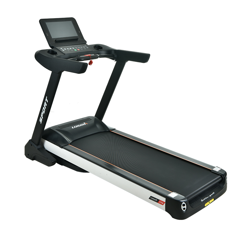 Lijiujia customized logo electric foldable gym equipment motorized running machine treadmill Indoor Exercise Equipment Treadmill