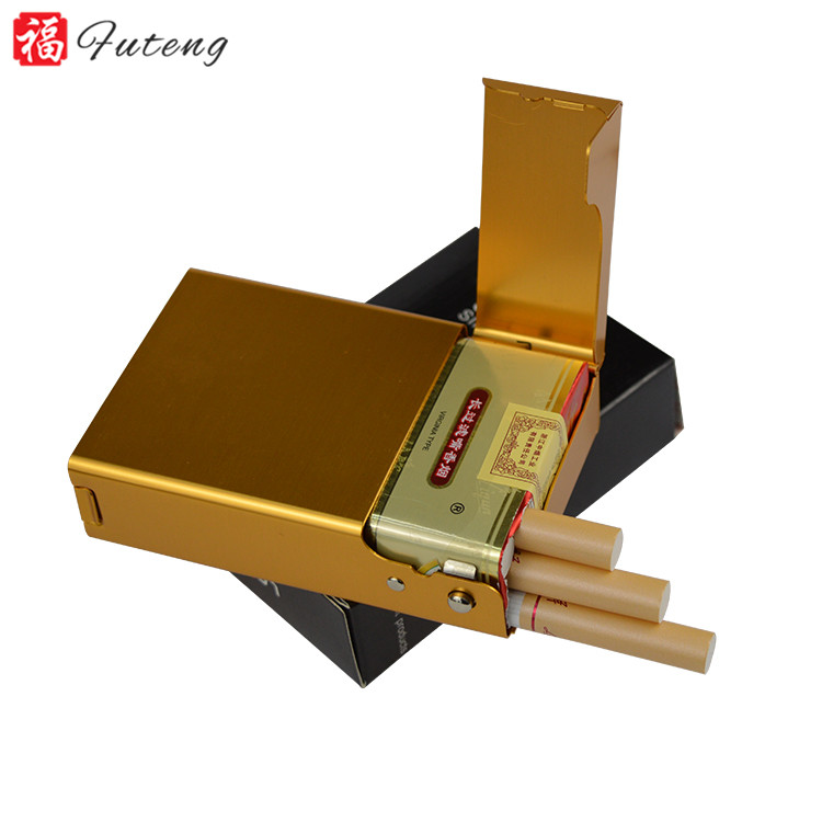 YiWu Futeng, оптовая продажа, алюминиевые портсигары для женщин, 20 шт., портсигар