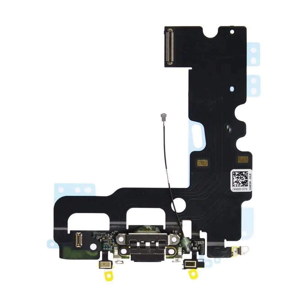 Charging Dock Port Flex Cable With Microphones Antenna For iPhone 7