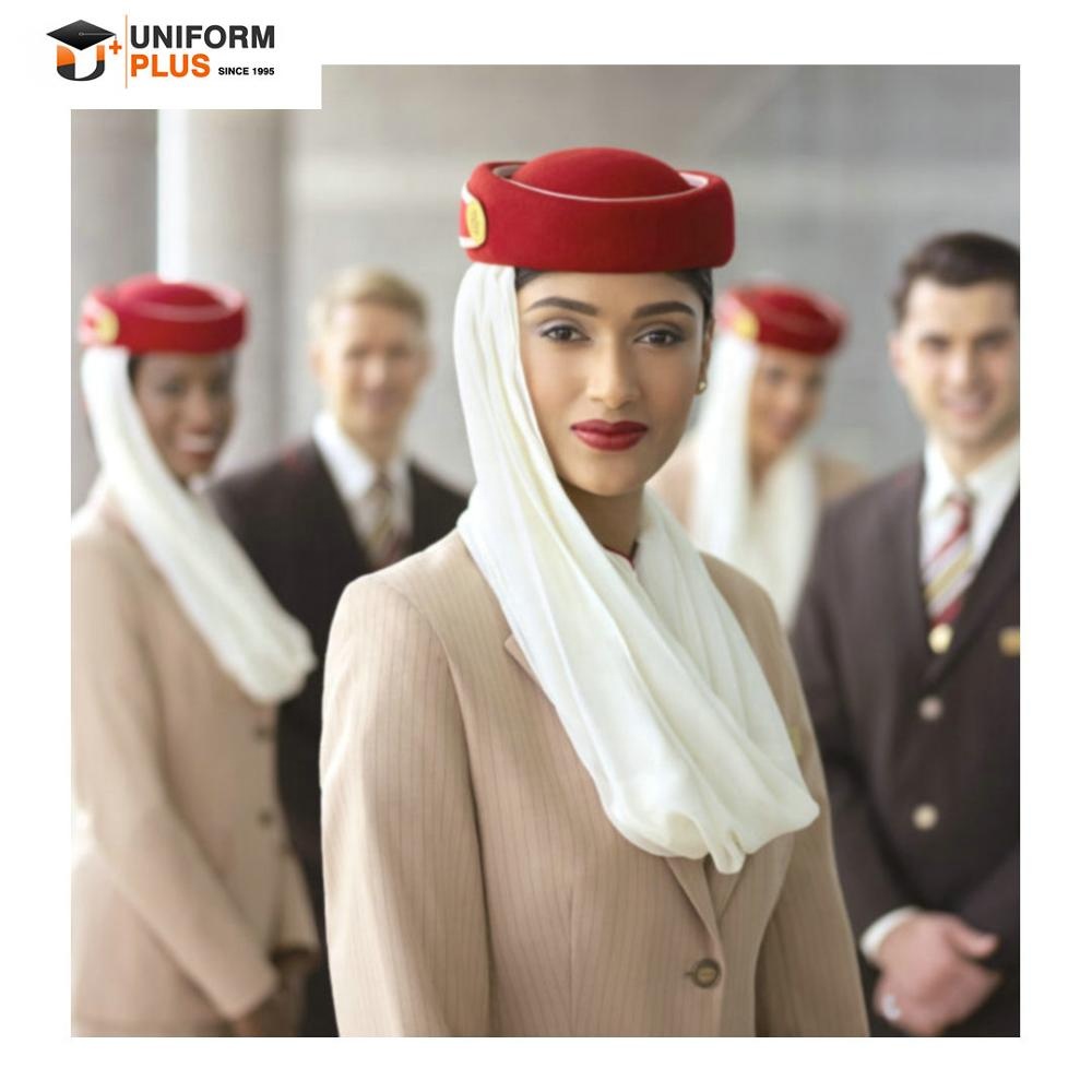 Мода emirates airline стюардесса Униформа Рубашка