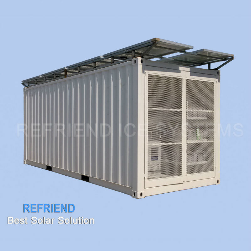 Solar Power Container Refrigerator