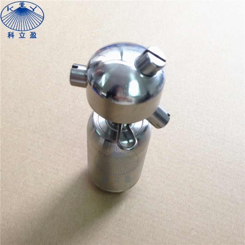 KZ30 high impact rotary spray head for cleaning of IBC tanks