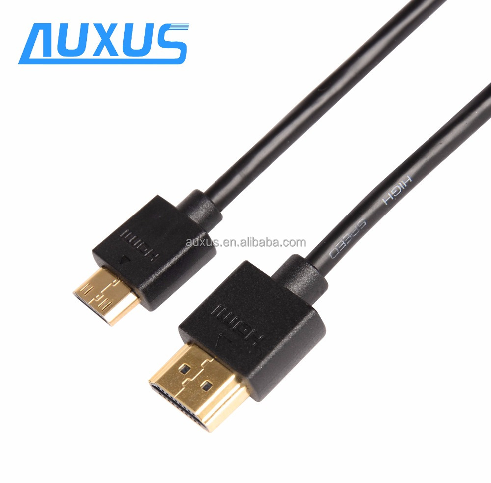 Высокое качество ультра тонкий тип C HDMI к мини HDMI кабель 1080P