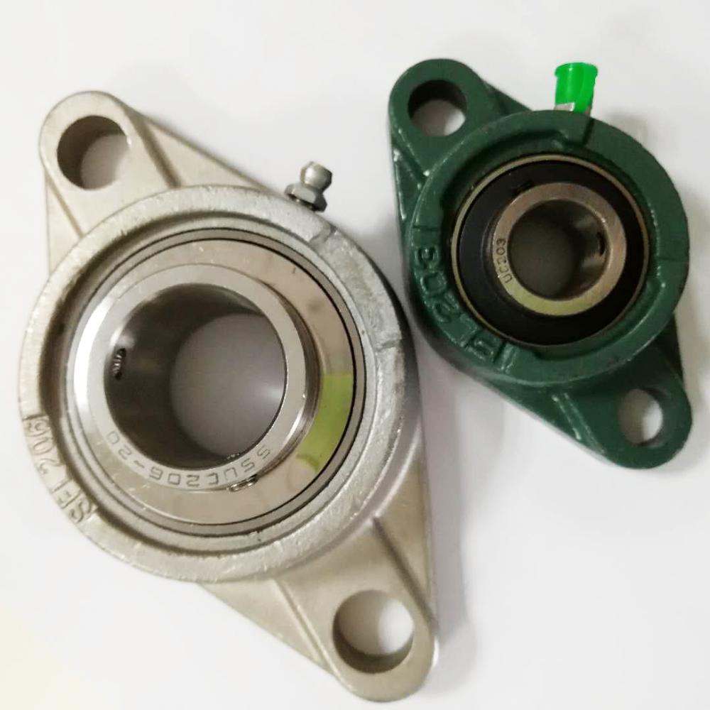 Опорный подшипник скольжения подушки подшипника вставки UCFL 207 FL206 FL211 UCFC206 UCFB205