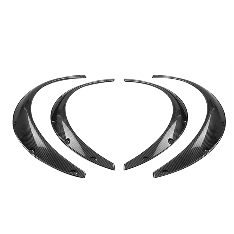 Car wheel eyebrow