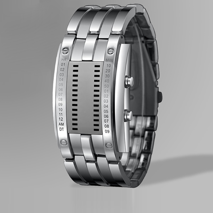 Светодиодные часы Skmei, japan movt jam tangan, металлические двоичные часы для пары