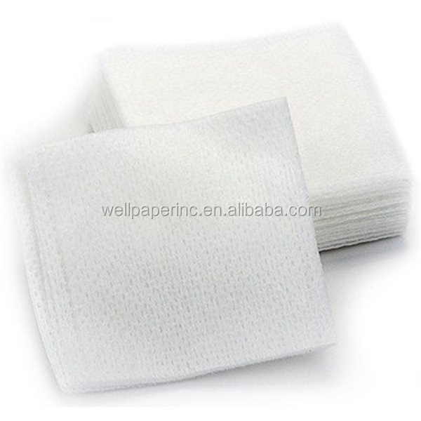 (200 PIECES) Disposable Wipes 2x2 Nail Remover Pads Cleansing Nonwoven Facial Wipes
