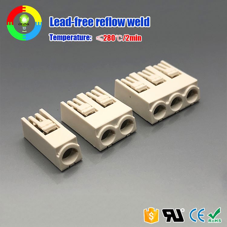 Ce/vde/cqc/rohs smd led терминал водитель разъемы
