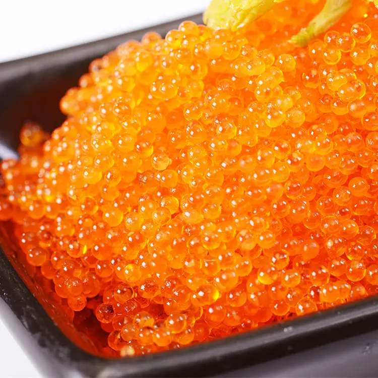 Sushi Menu Orange Fish Roe Tobiko