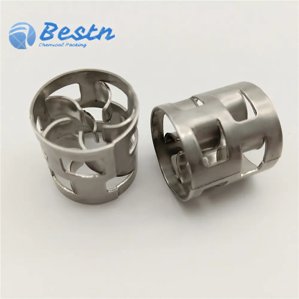 Bestn Metal stainless steel 304 Pall Ring , plastic polypropylene pall ring , ceramic pall ring