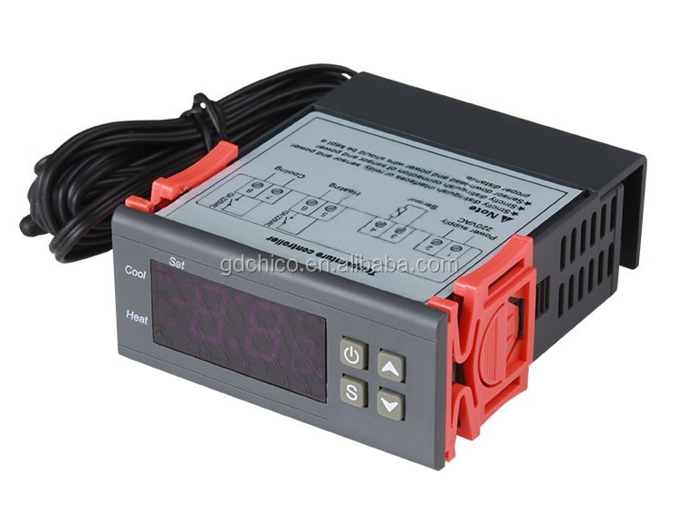 Цифровой контроллер температуры термостата 220V для отопления и охлаждения