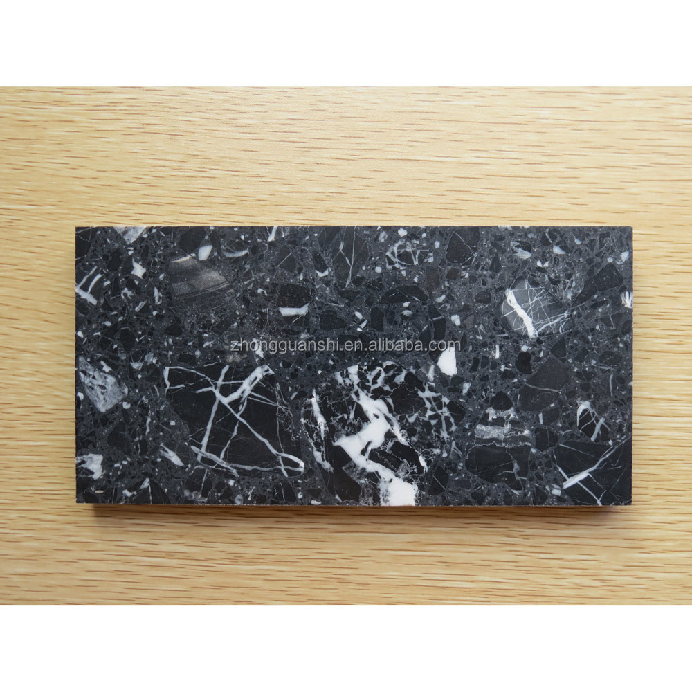 Дизайн мраморного пола Nero marquina