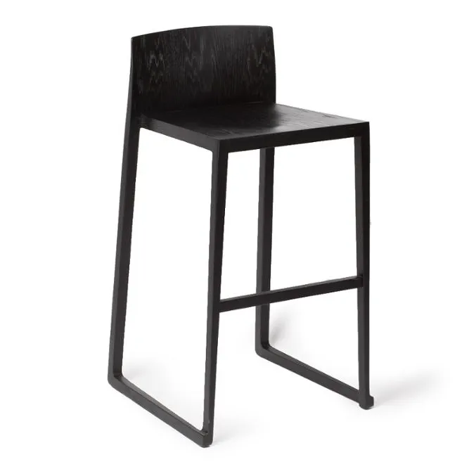 modern stackable timber dining room chair Cafe chair for restaurant or Home
