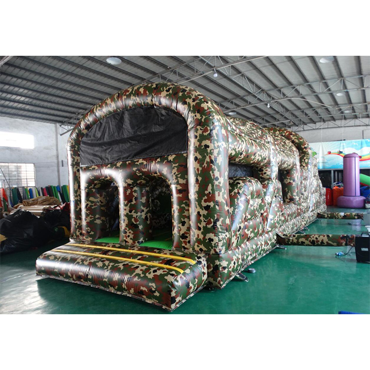 40ft камуфляж Надувные вызов препятствие курс playland fo распродажа