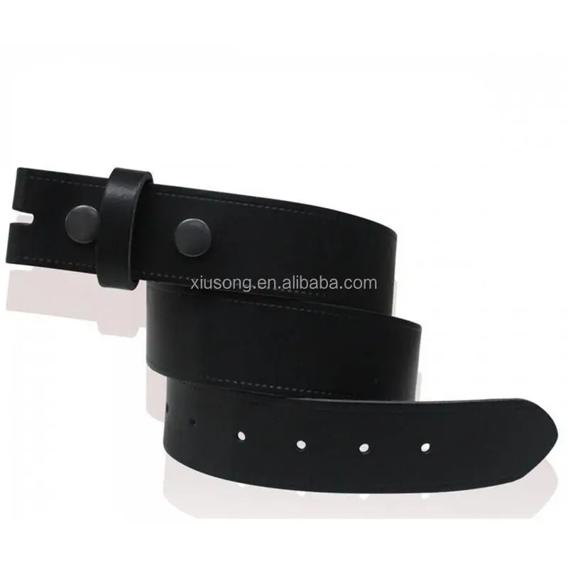 BEL8 Full Grain Leather Belt Strap Pu/cowhide Leather Fashion Black Cow Hide Snap on Handmade to Measure Waist Size 38mm,3.3cm