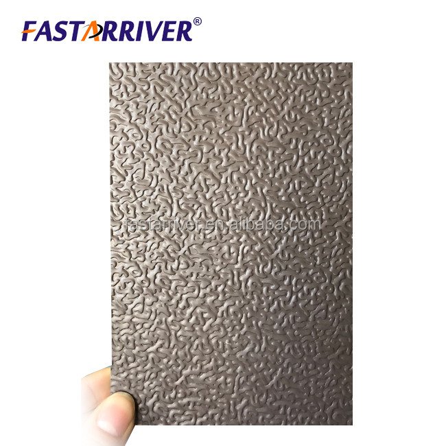 Алюминиевая катушка с тиснением Stucco 1050 1060 1100 3003 с оранжевым покрытием