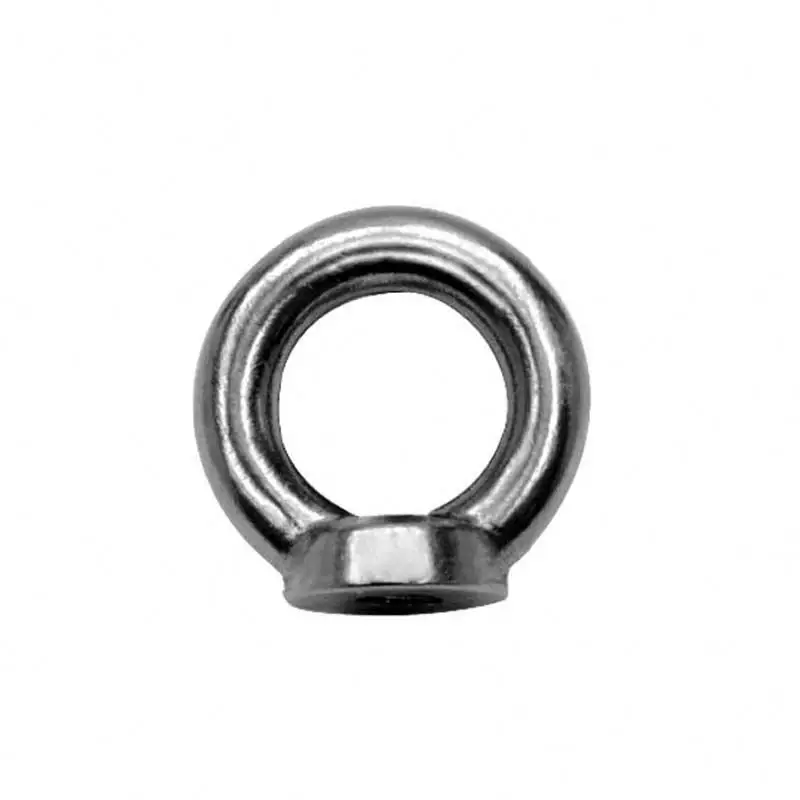 China zinc plated din582 round rings nuts lifting eye nuts m16 m6 m8 m10 5/8 ss stainless steel oval eye nut