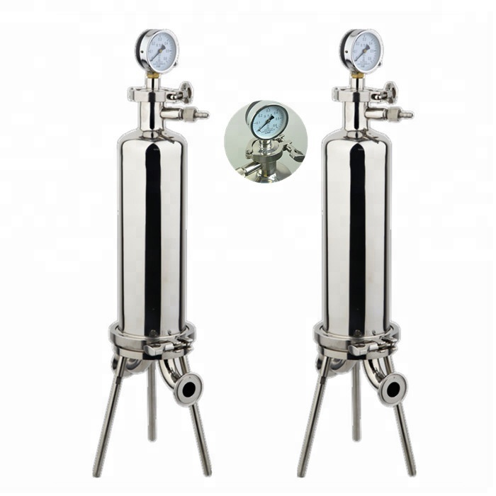 stainless steel Tri clamp sanitary industrial beer filter cartridge