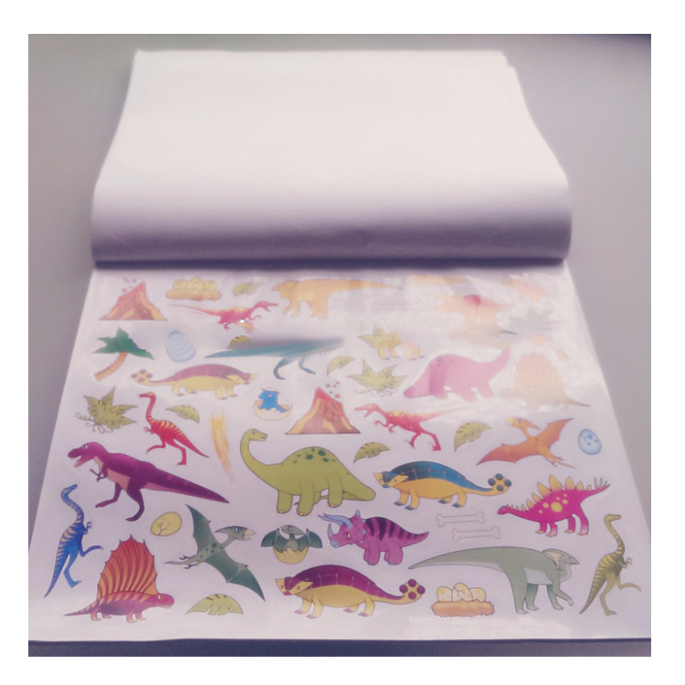 High Quality Cheap New Design Colorful Various Customized Sticker Paper Books