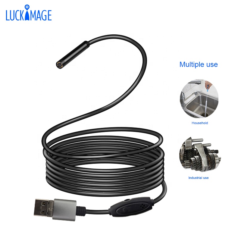 Luckimage 720P HD визуальный эндоскоп usb камера