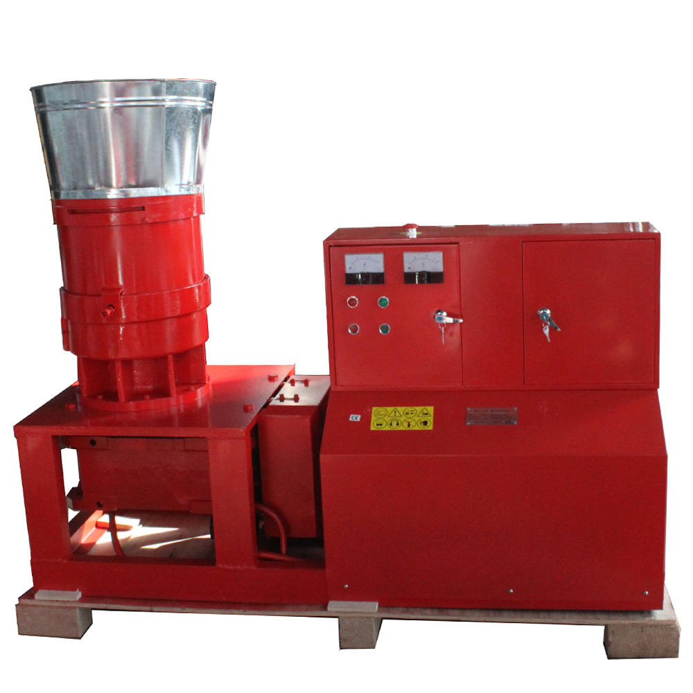 Pellet Making Machine High Capacity 30kw Flat Die Wood Pellet Mill Making Machine Machinery Price