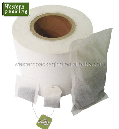 Чай фильтр бумага в рулонах древесной массы 16.5gsm 18gsm 21gsm 23gsm 28gsm