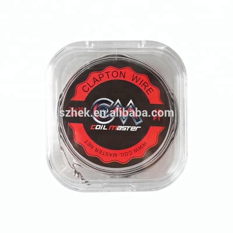 100% Coil Master A1/SS316L/Clapton/Nickel/NI80/Twist/Premade Vape Coil все типы проводов высокое качество OEM доступно Быстрая доставка