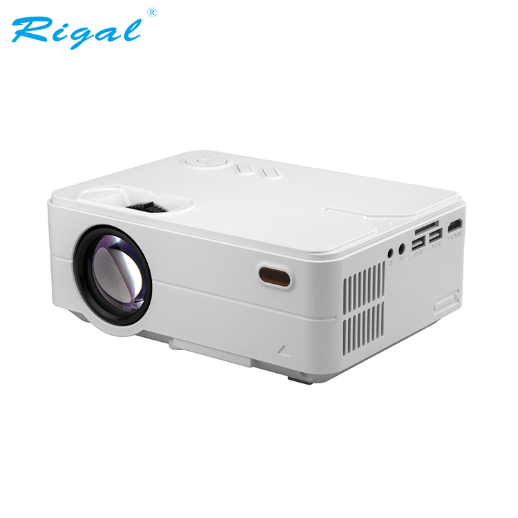 4 дюйма мини 1080p Wi-Fi модуль, высокая яркость, низкий уровень шума проектор