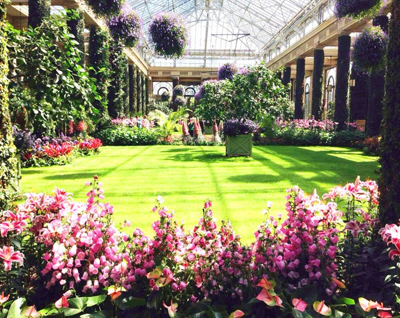 Wide Ecological Restaurant Greenhouse Polycarbonate Sheet Greenhouse