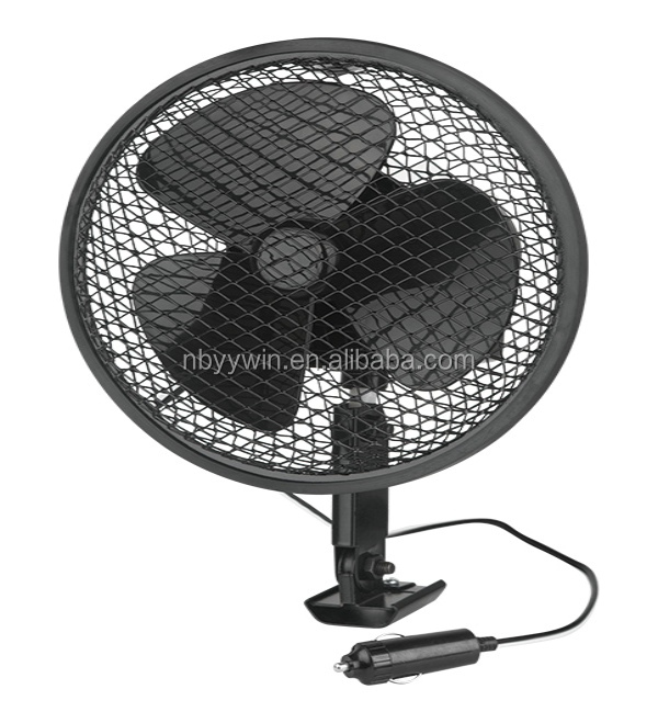 8inches dc 12 volt car fan portable summer cooling fan