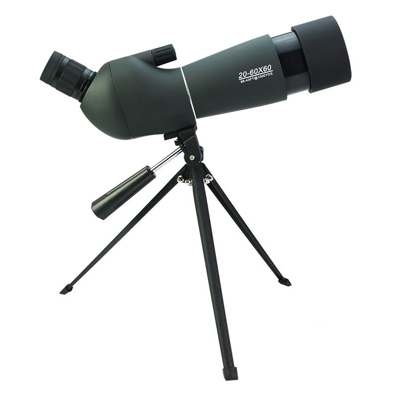 SRATE 20-60X60 long range Зрительная труба Монокуляр для наблюдения за птицами Охота водостойкий телескоп с штативом